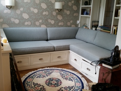 Banquette cushions