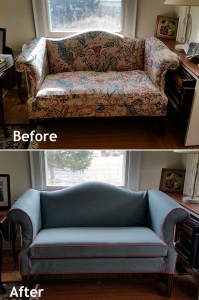 Loveseat slipcover