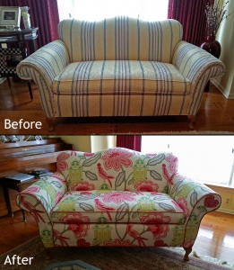 Loveseat slipcover