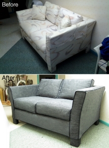 Loveseat slipcover