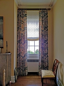curtains with relaxed roman shades